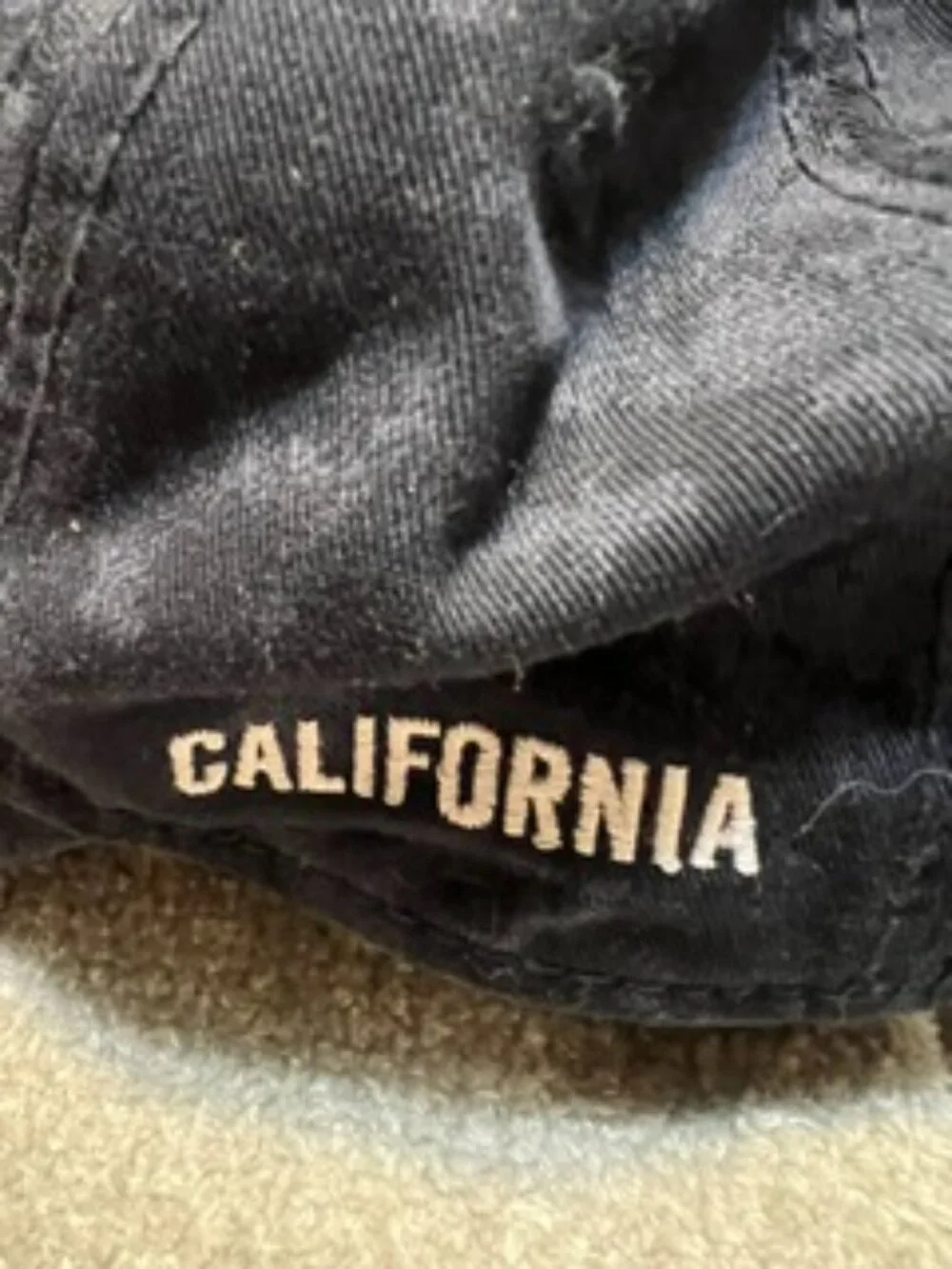 NWT Ouray Sportswear Paramount Studios Navy Blue tie-dye Cotton Baseball Cap